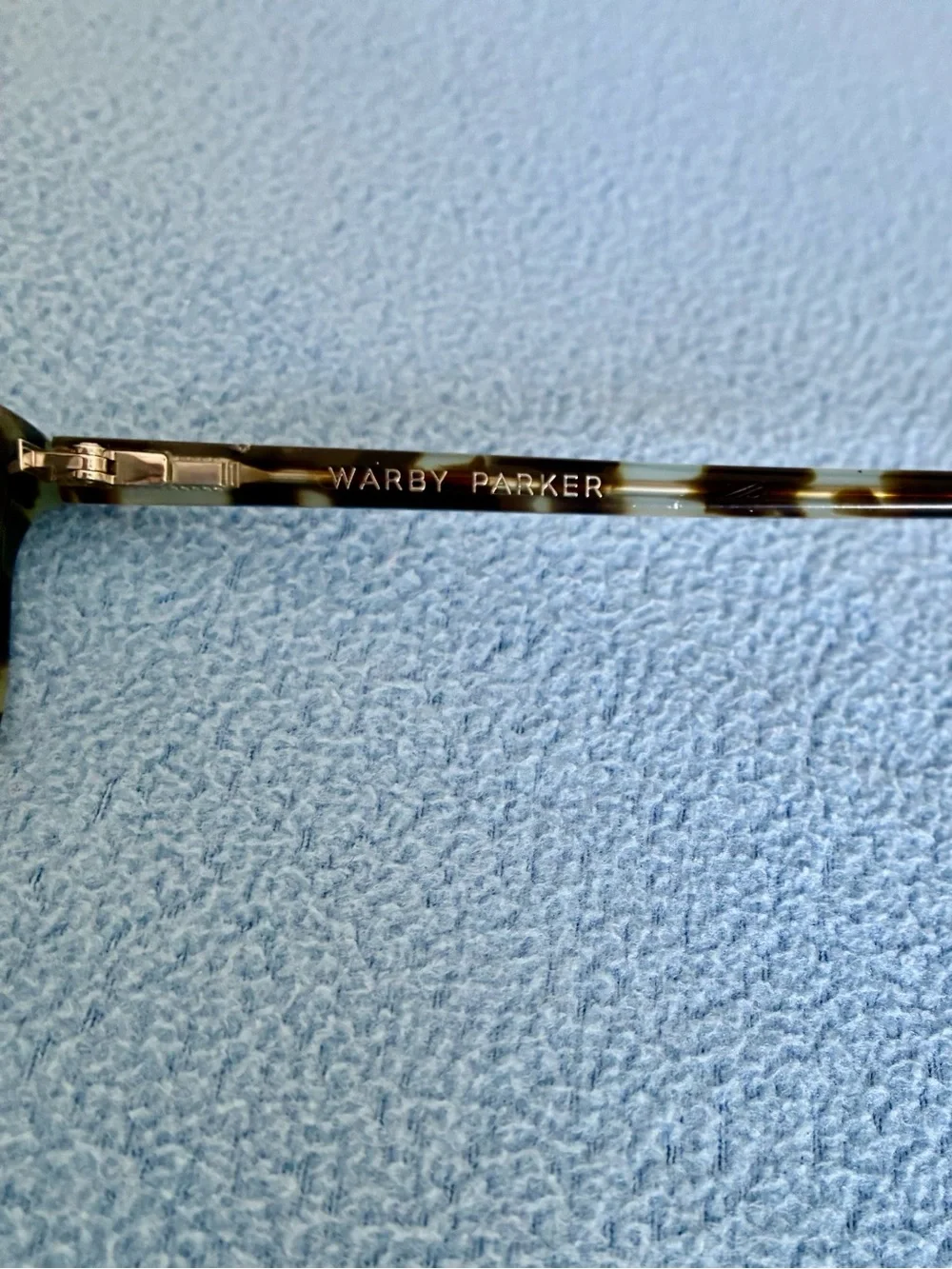 Warby Parker Ladies Mint and Tortoiseshell 